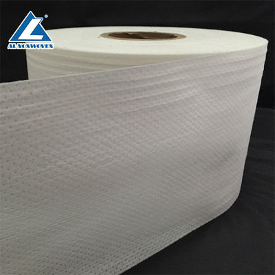 Chiny S Cut Adhesive Taśma boczna Elastyczna włóknina Rolka pieluchy w kolorze białym dostawca