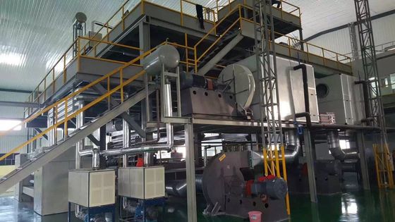 Chiny Materiał higieniczny Zabieg medyczny Maszyna do produkcji włókniny o szerokości 2400 mm dostawca