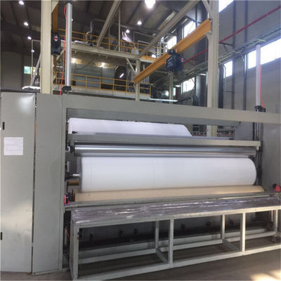 Chiny Kompaktowa konstrukcja włókniny Spunbond, maszyna do produkcji toreb na zakupy z włókniny dostawca