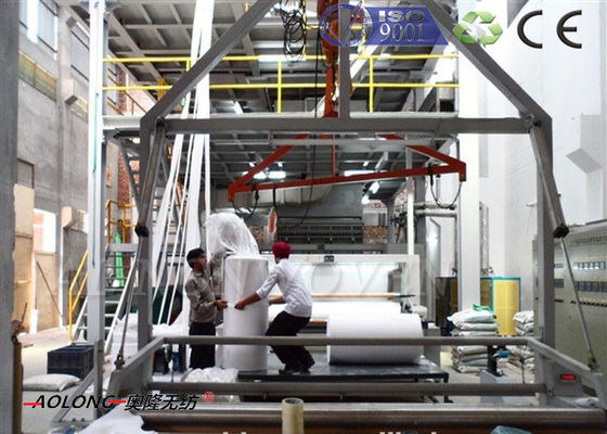 Chiny Pełna automatyczna PP włóknina Making Machine 200kW CE / ISO9001 dostawca