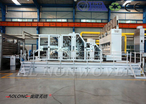 Chiny Sztywna watoliny i klej-free / Thermal Bonded watoliny Carding Szerokość maszyny 2500mm dostawca