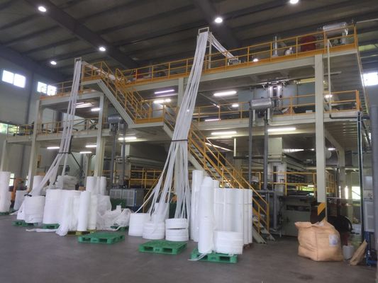 Chiny Certyfikacja Maszyna do produkcji włóknin CE, maszyny do produkcji tkanin dostawca